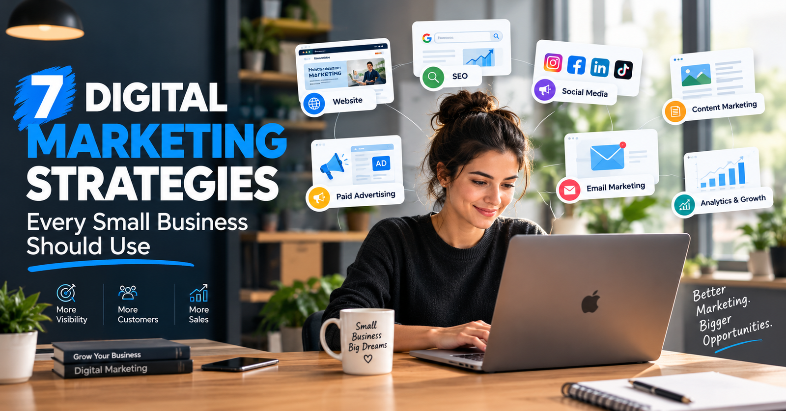 7 Digital Marketing Strategies Every Small Business Should Use